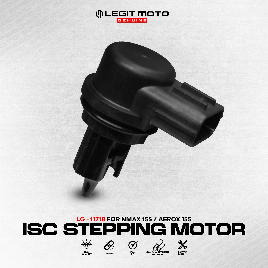 LEGITMOTO ISC STEPPING MOTOR FOR NMAX AEROX / BEAT FI / PCX 160 BLACK ...