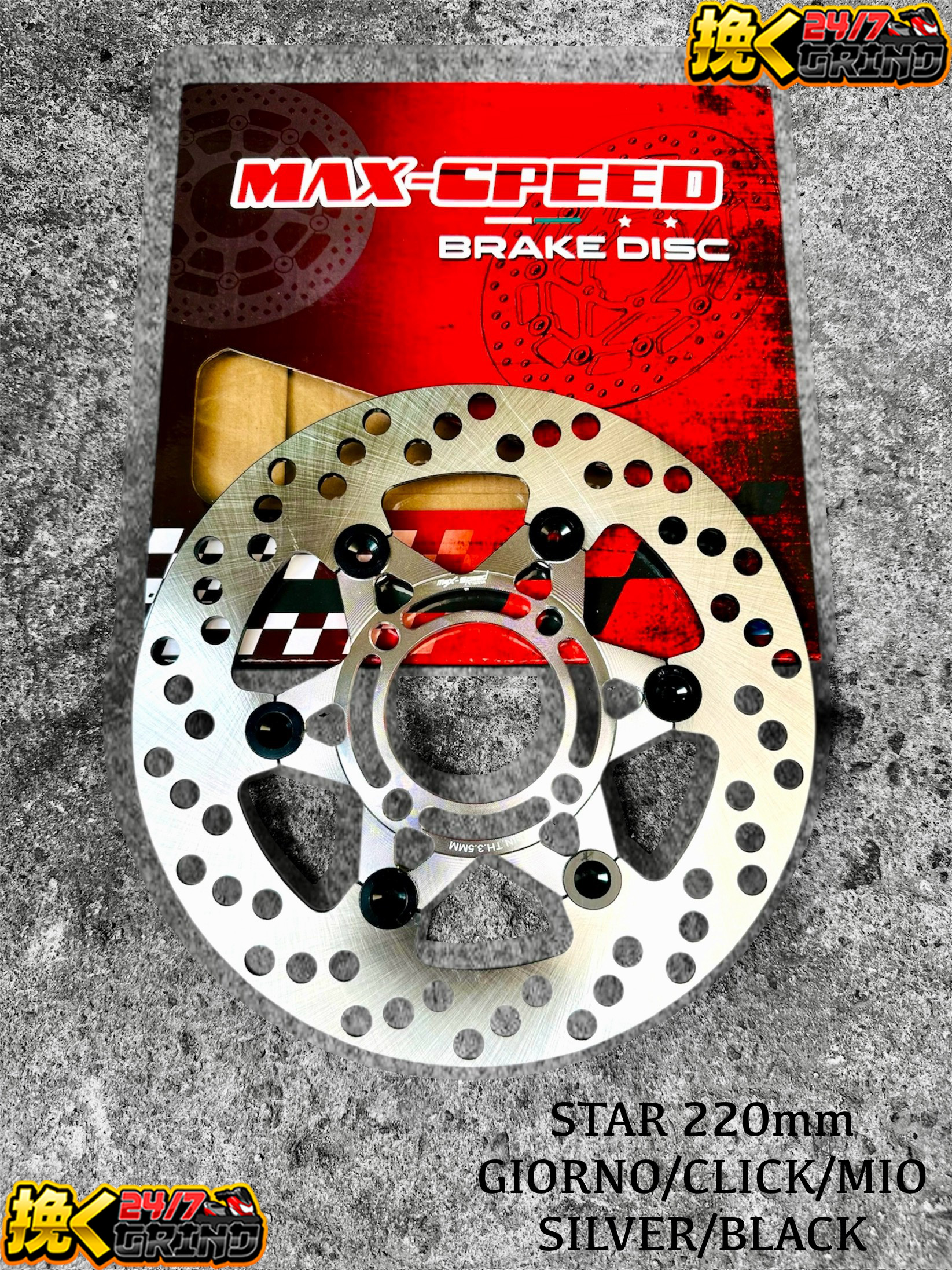 LIGHTEN DISC PROTOTYPE 220mm SUPER LIGHTEN ORIG THAILAND MADE | Shopee ...