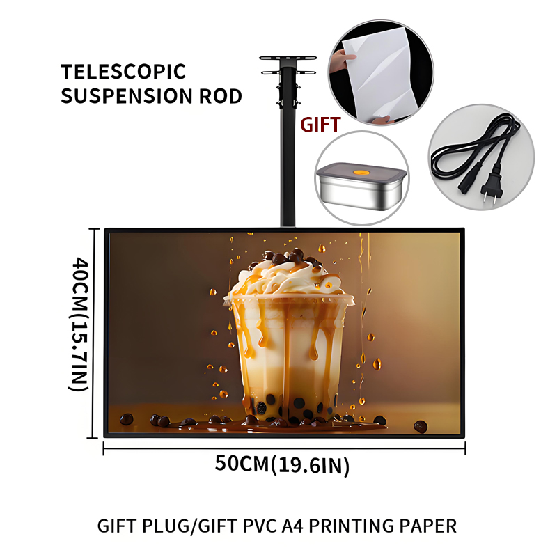 LED TV light box Plug and Play Retractable stand Adjustable angle slim ...