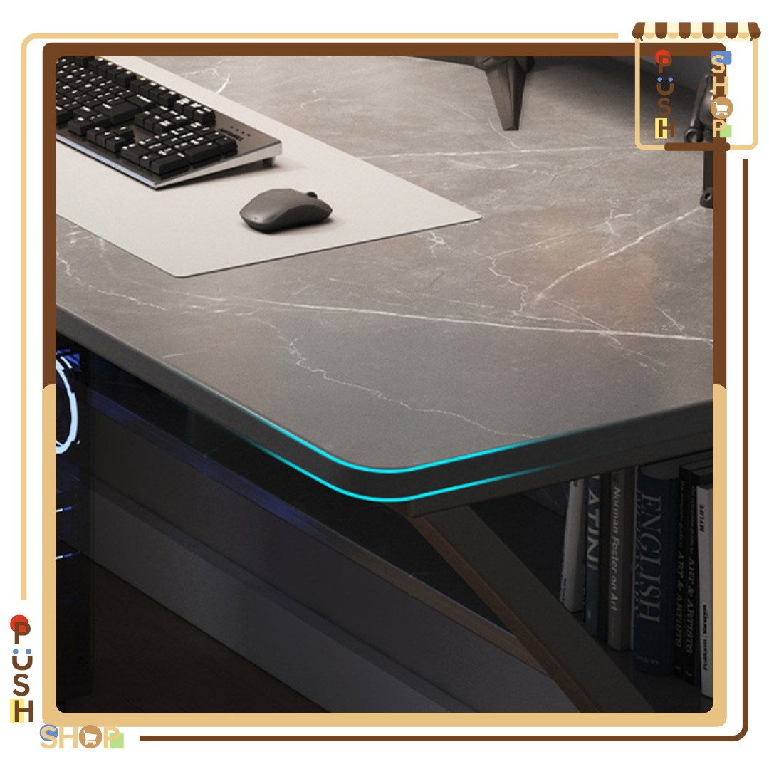 Modern Arc type Computer table Gaming table Modern Fiberboard (PUSH ...