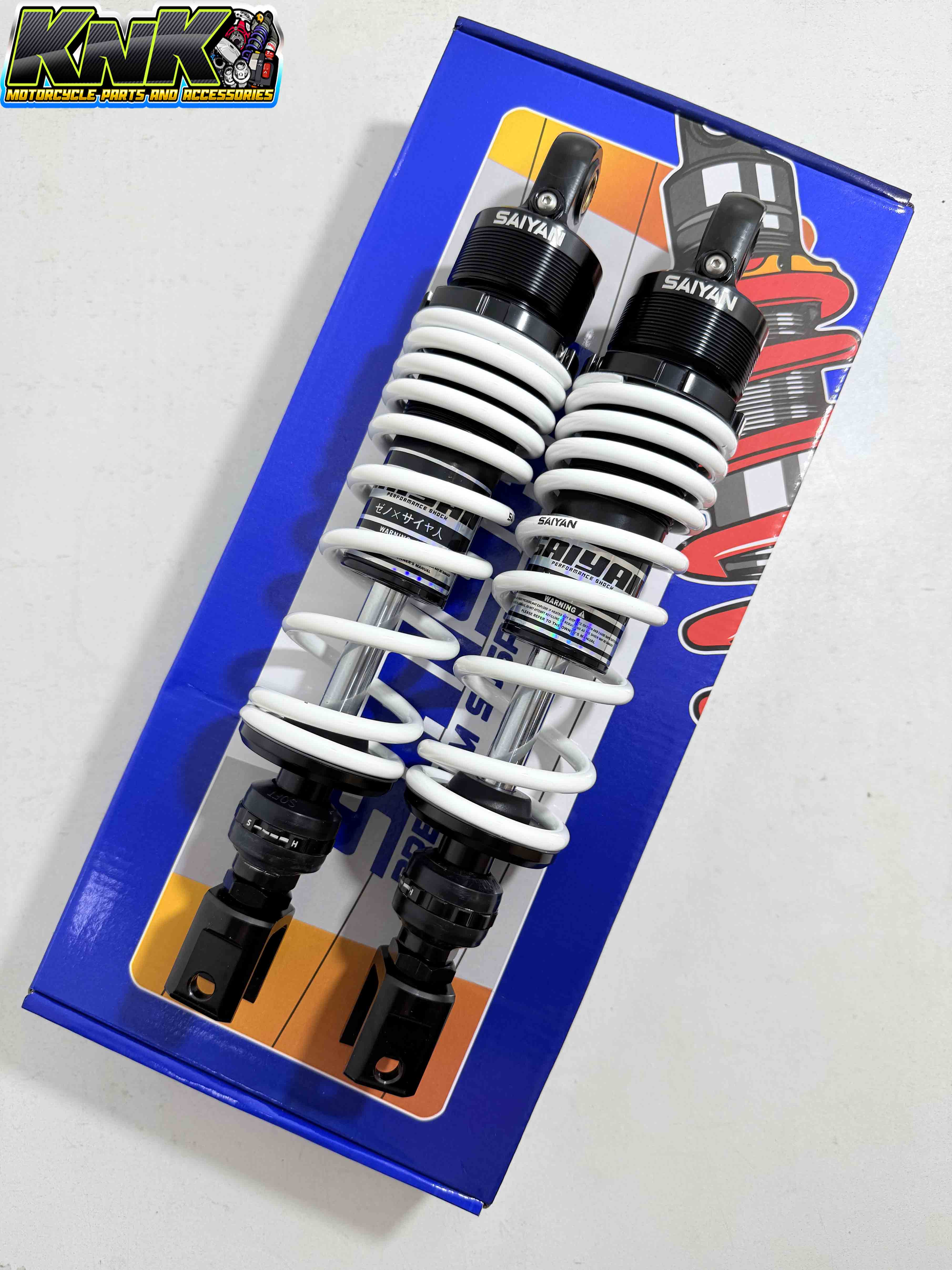 SAIYAN SUSPENSION FULLY REBOUND 305MM-335MM FOR AEROX NMAX V2 NMAX V1 ...