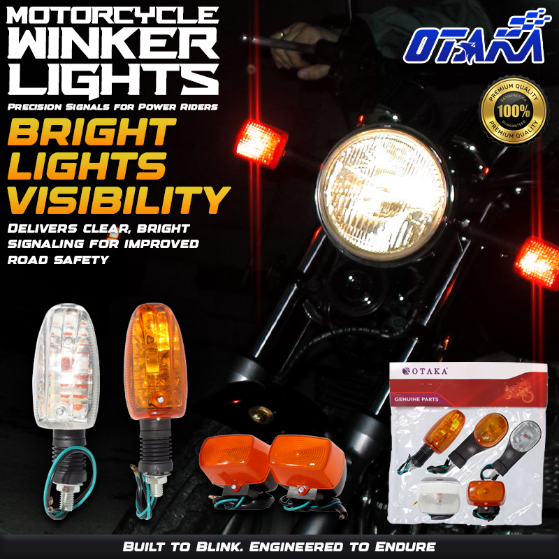 FIX PRO MOTORCYCLE WINKER LAMP FOR BAJAJ/BARAKO/CT100/XRM/UNIVERSAL ...