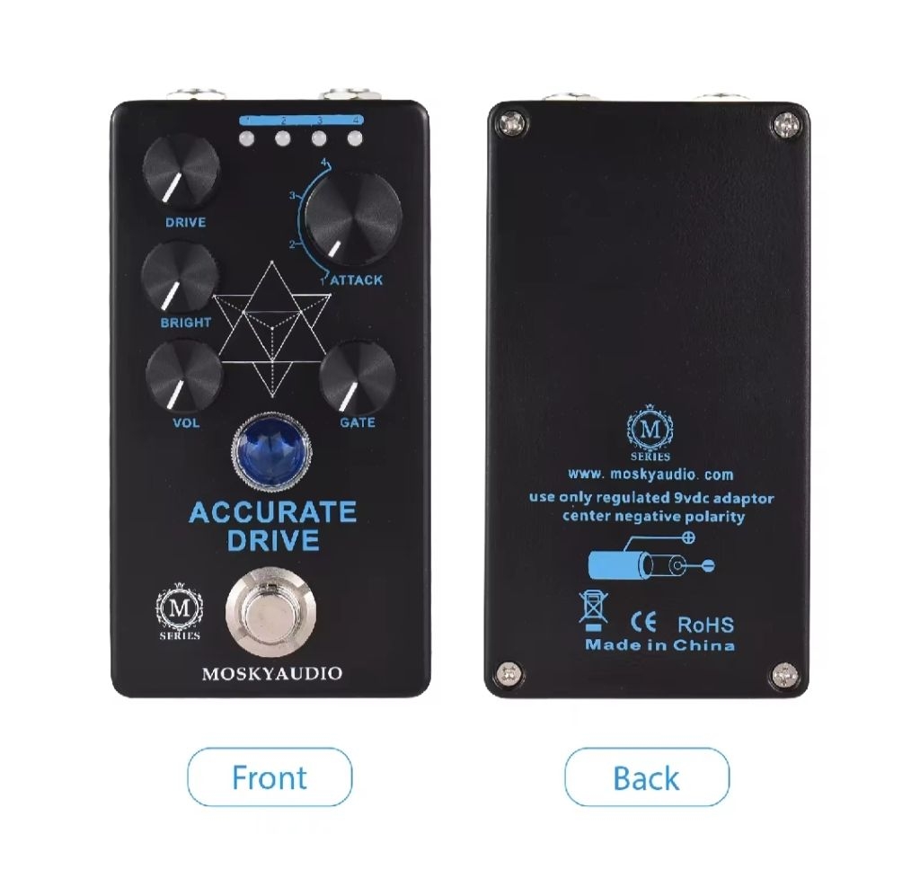 Mosky Audio Accurate Drive - Musical Device with Control Knobs and Blue ...