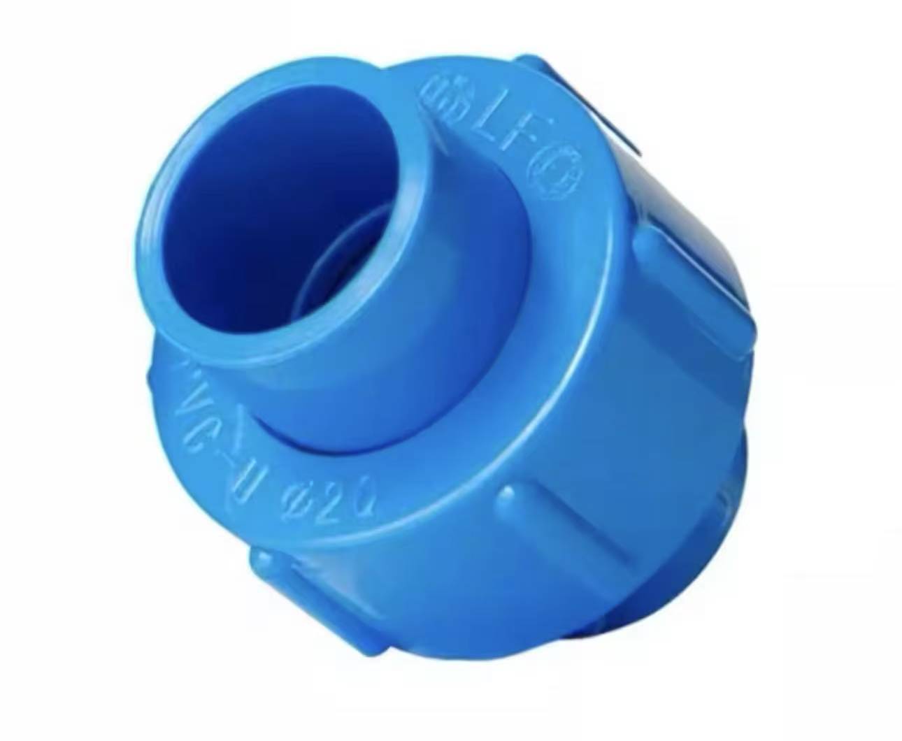 (PER PIECE) PVC Blue Union Patente 1 1/4