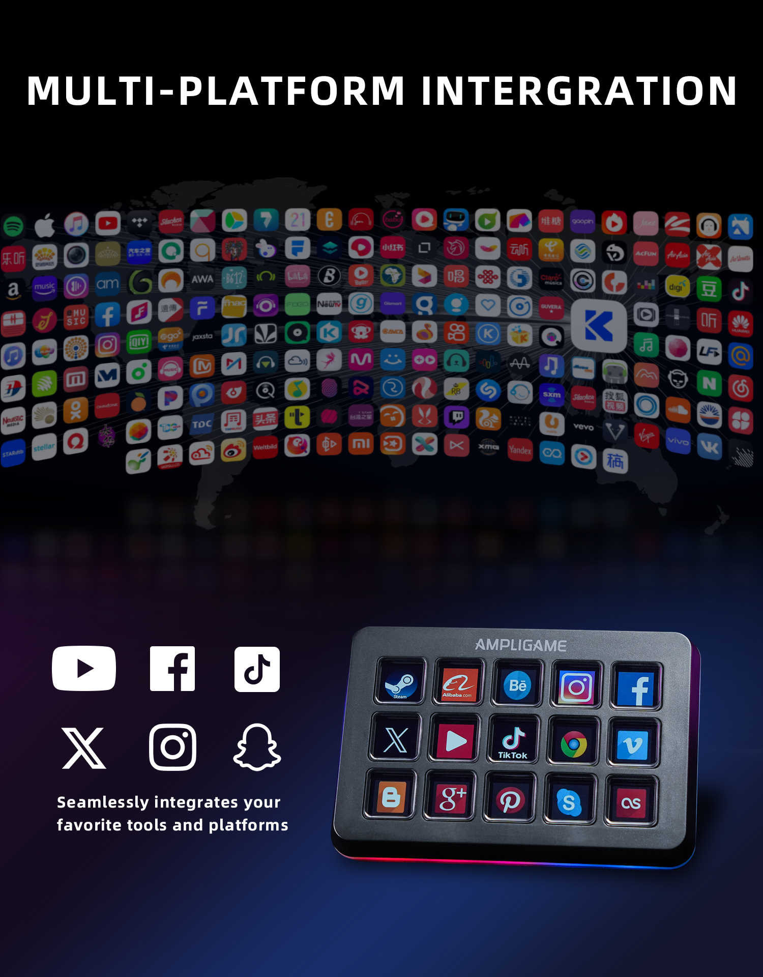 Fifine AmpliGame D6 Stream Controller with 15 Macro Keys, Streaming ...
