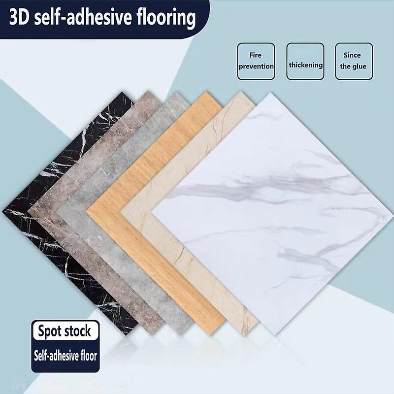 50PCS Marble Vinyl tiles Floor Stickers PVC Self 30x30CM Adhesive ...