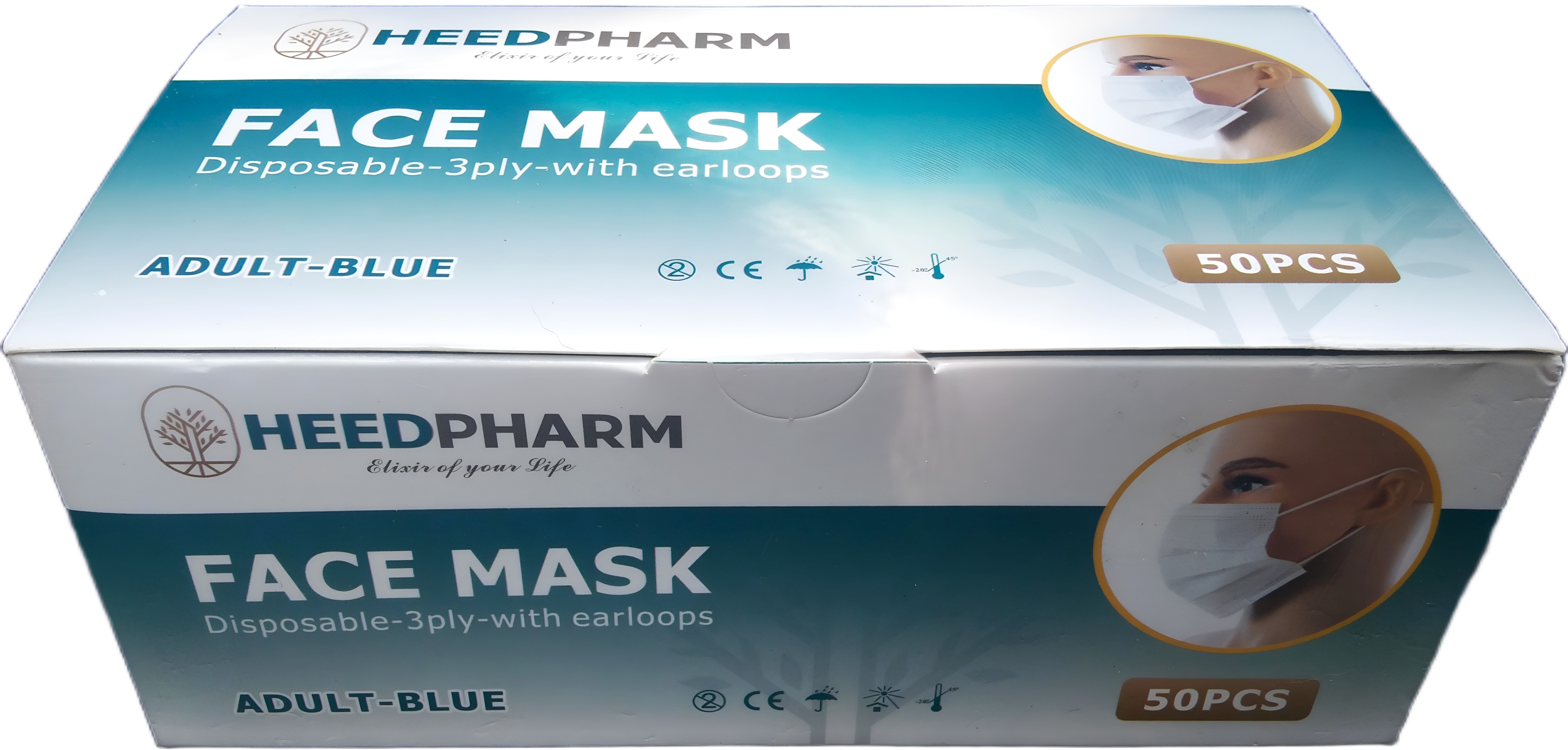 HEEDPHARM Face Mask TYPE II ( for Doctors, patients & publics ) - FDA ...