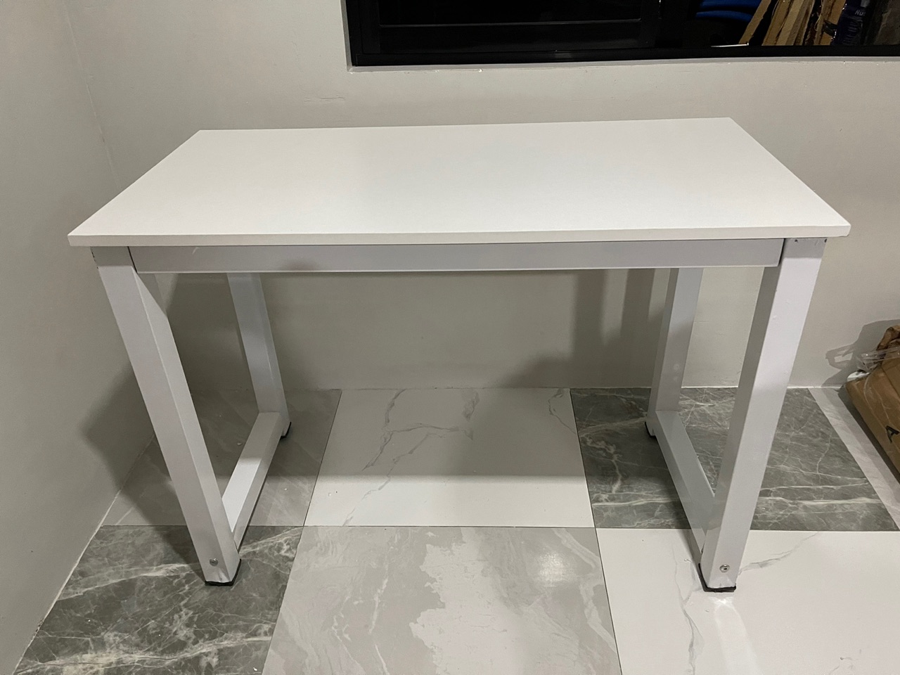 Wooden Computer Table Desk Metal Leg Office Table Laptop Table Student ...