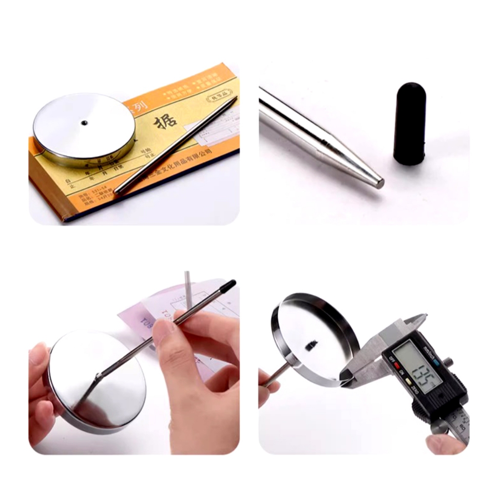 Metal Straight Rod Ticket Fork Bill Memo Receipt Holder Stand ...