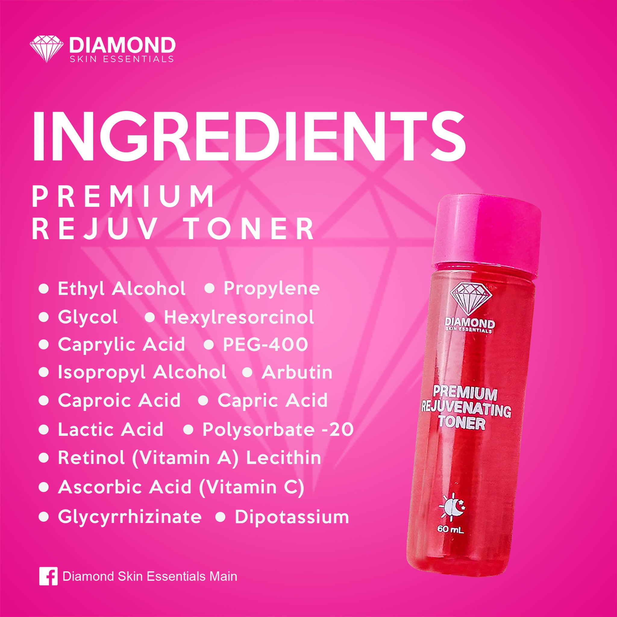 Diamond Premium Rejuvenating Set| Anti-hyperpigmentation, Anti-acne ...