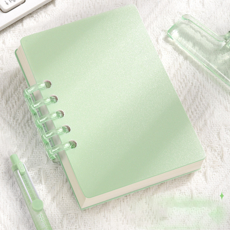 A7 Notebooks 80 Sheets Mini Loose-Leaf Notebook Notebook School Office ...