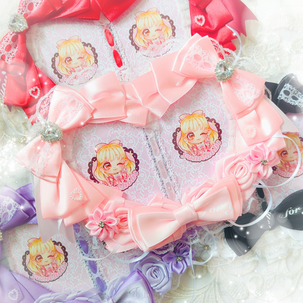 Lace Duo Ribbon Deco Toploader for Ita Bag Oshikatsu Photocards ...