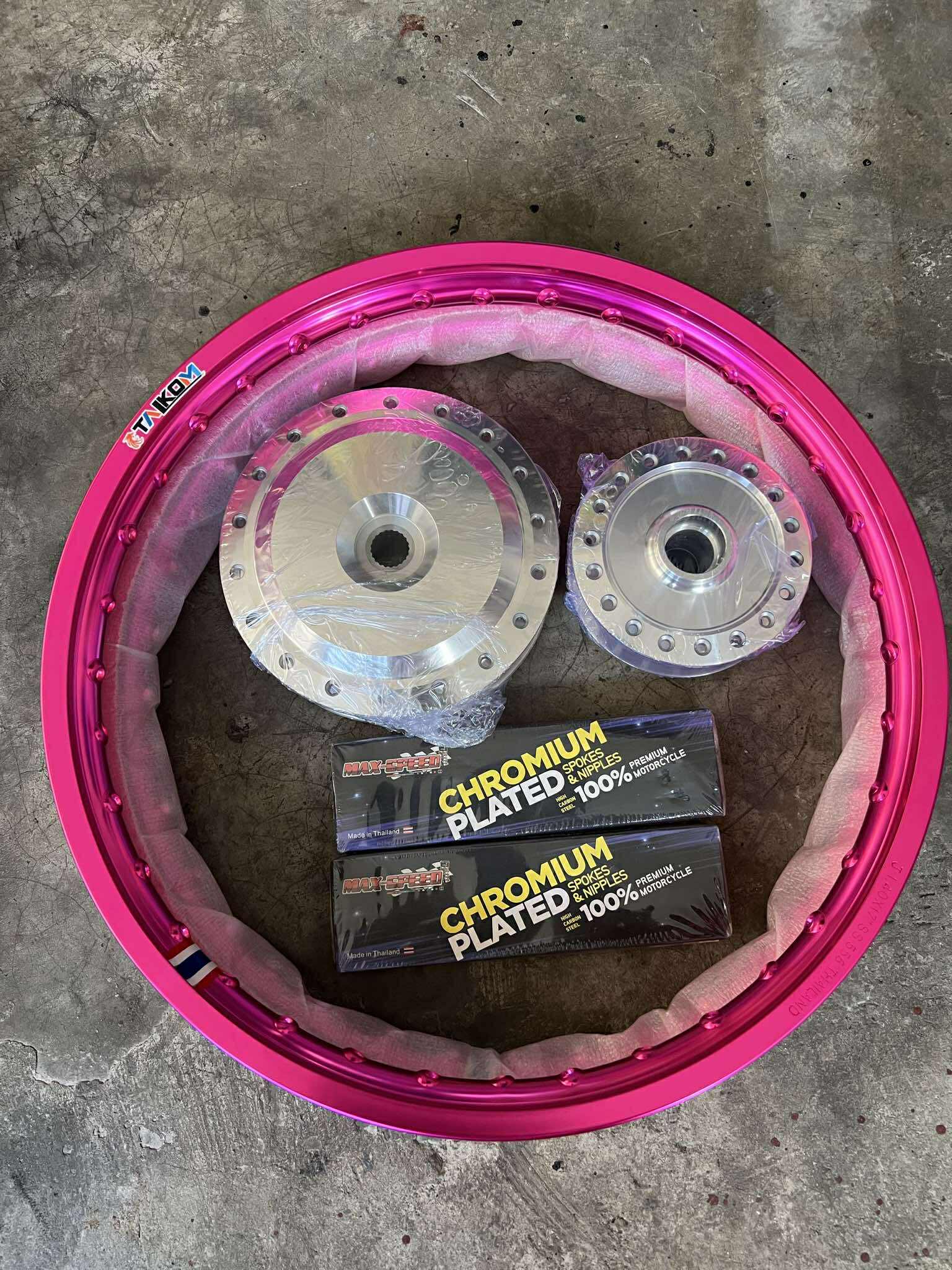RIMSET HONDA CLICK 125/150 1.4 FRONT 1,4 REAR SIZE 17S LEGIT THAILAND ...