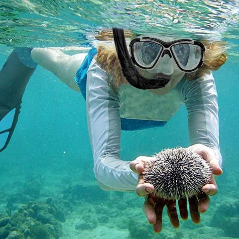 DIVI Fashion Snorkeling Set Snorkel Set for Adult Diving Mask with ...