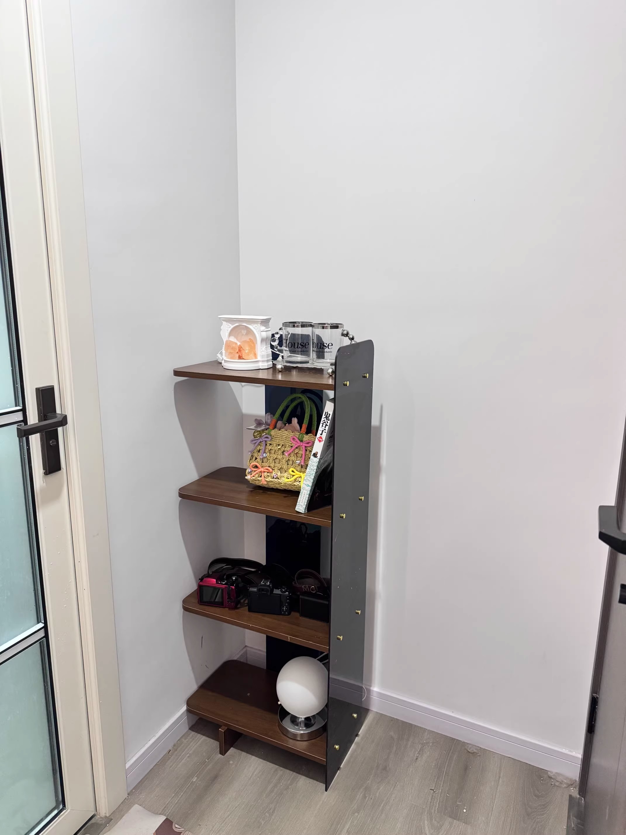 【Ship Today】Wooden Book Shelf Corner Book Rack Multi-Layer Corner ...