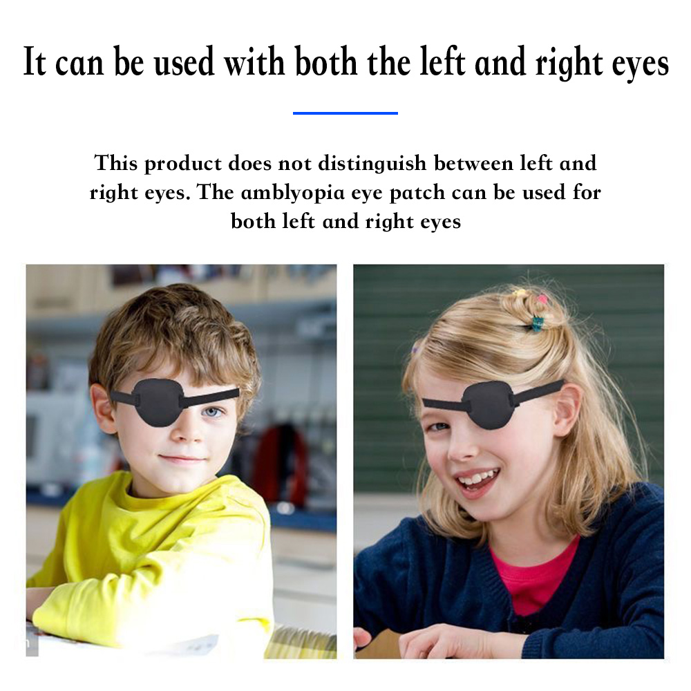 Hey Life Black Single Eye Patch Amblyopia Correction Eye Mask Concave