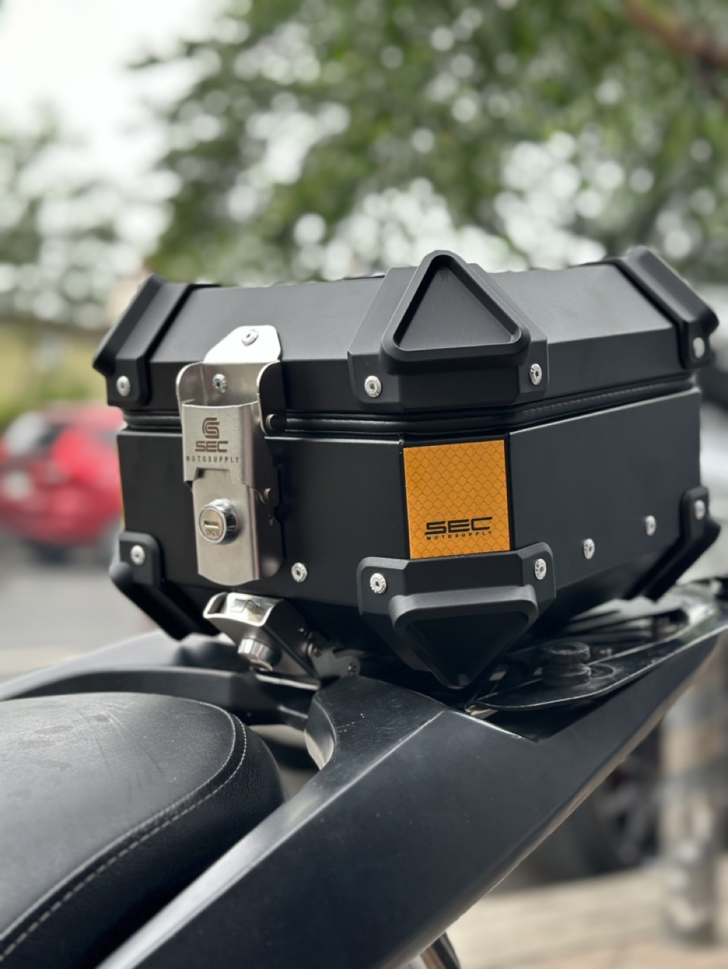 SEC 10liters Alloy Top Box with Metal Baseplate | Shopee Philippines
