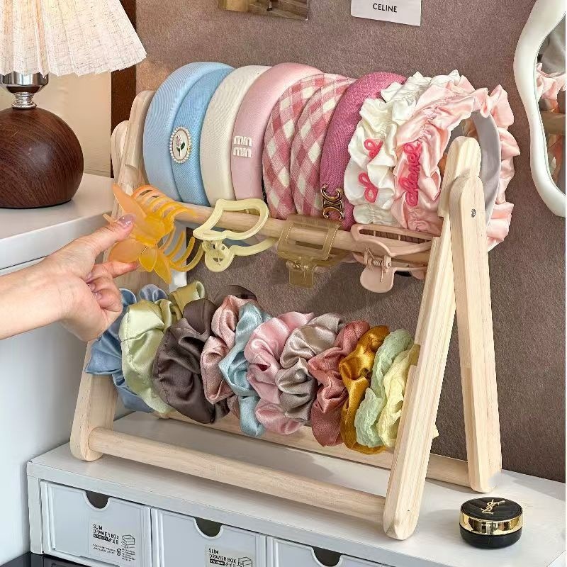 wood jewelry bracelet storage rack necklace chain display rack large ...