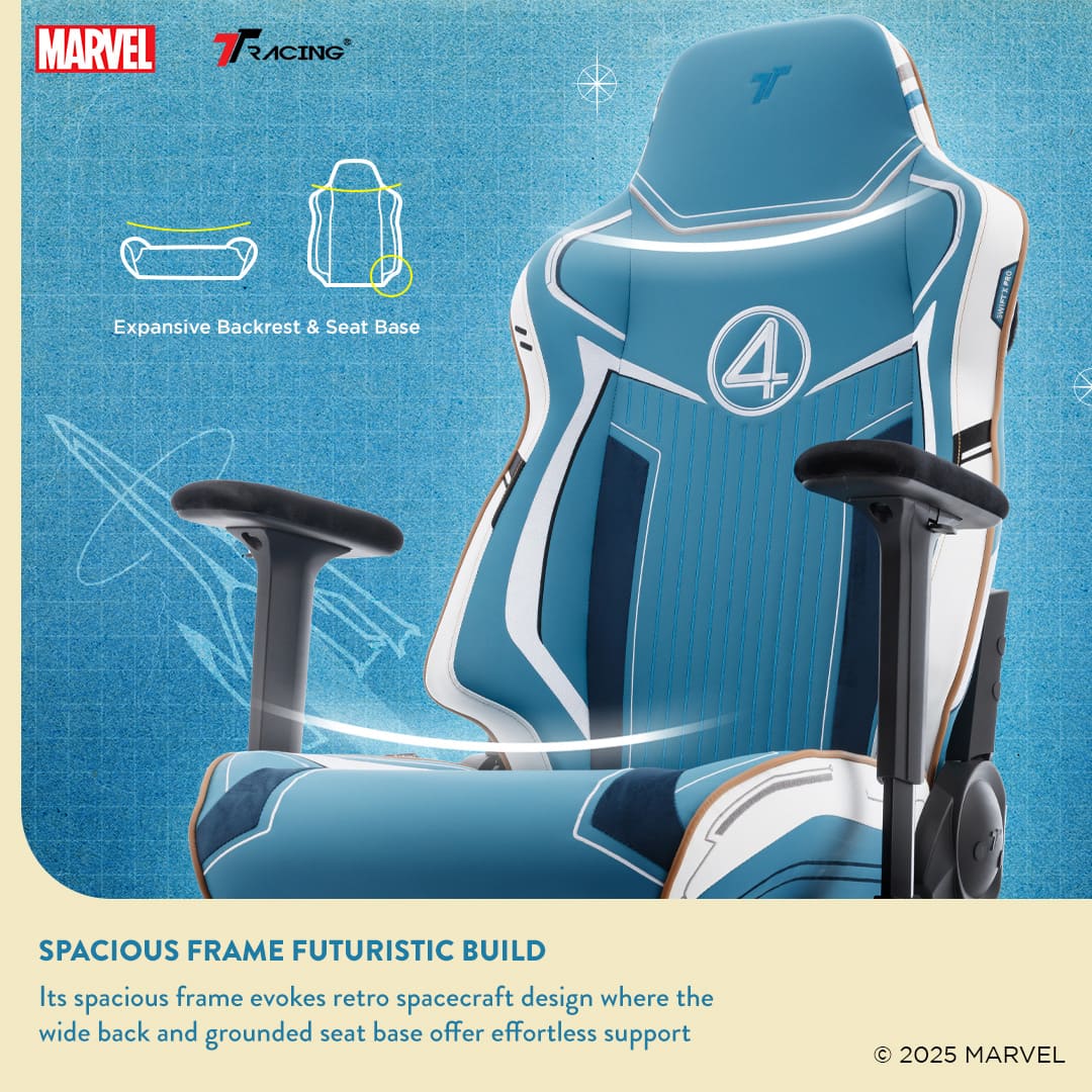 TTRacing Swift X Pro Gaming Chair - Fantastic 4 Edition | Shopee ...