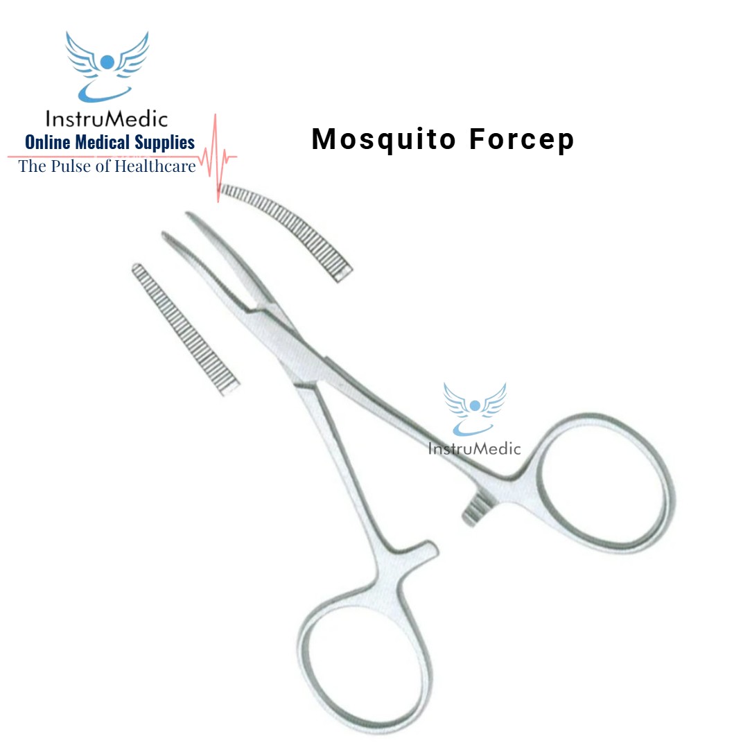 Mosquito forcep straight / curved Secheron Brand Medical Supplies ...