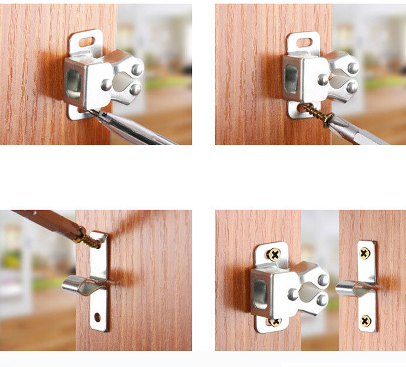 10PCS 20PCS Double Roller Catches Spring Cabinet Catches Closer For ...