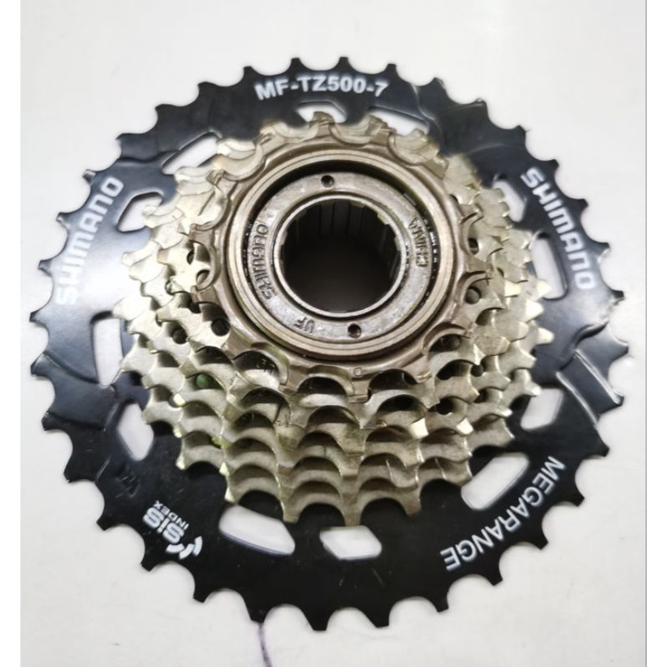 INTNERSON Bicycle Cogs Thread Type Sprocket TZ500 7 Speed MTB 14-28T/14 ...