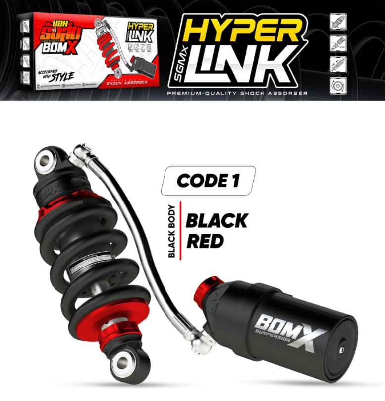 BOMRANGSIT HyperLink Suspension Premium Quality Shock Absorber (RAIDER ...