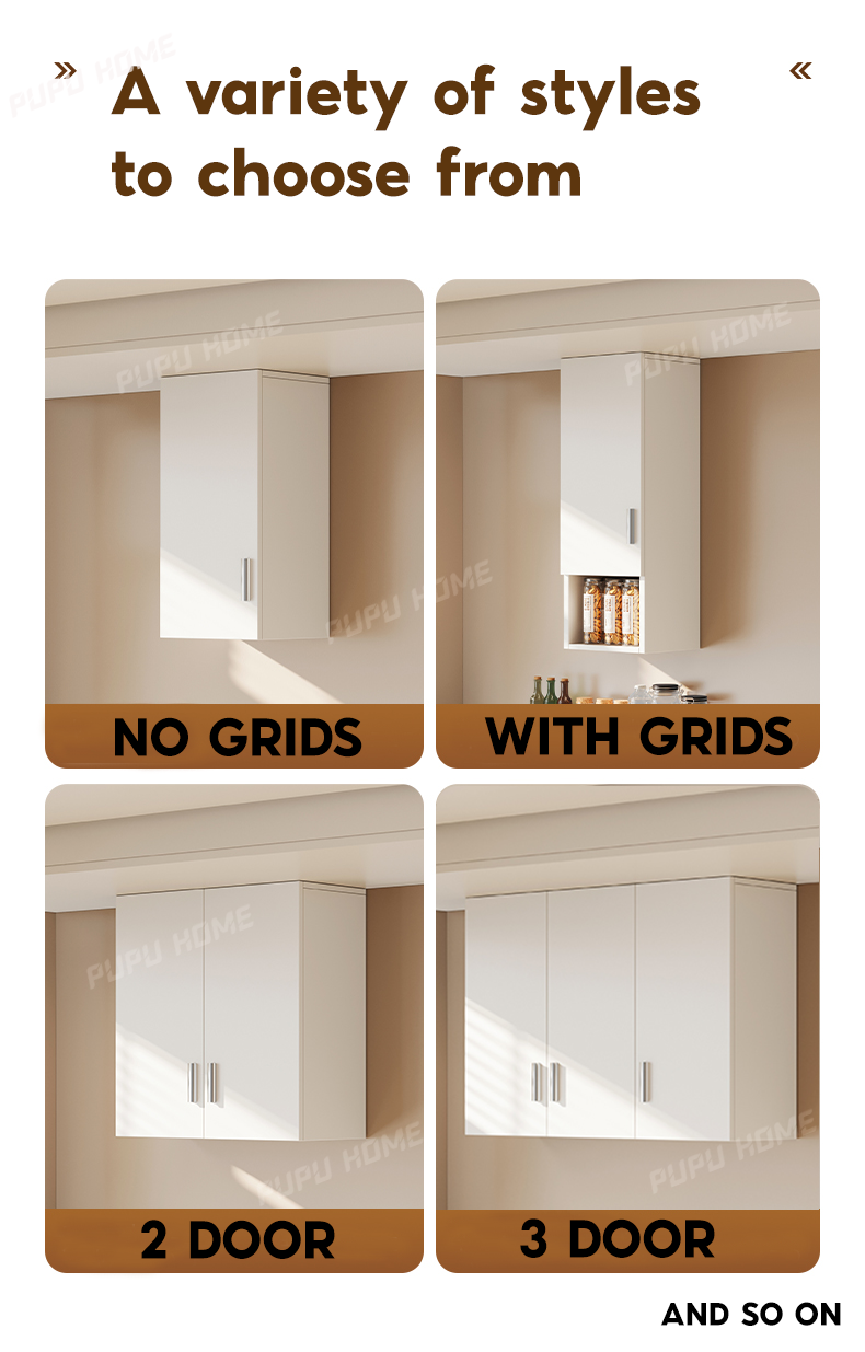 Hanging Cabinet Kitchen Cabinet Wooden Wall Cabinet Cupboard Storage ...