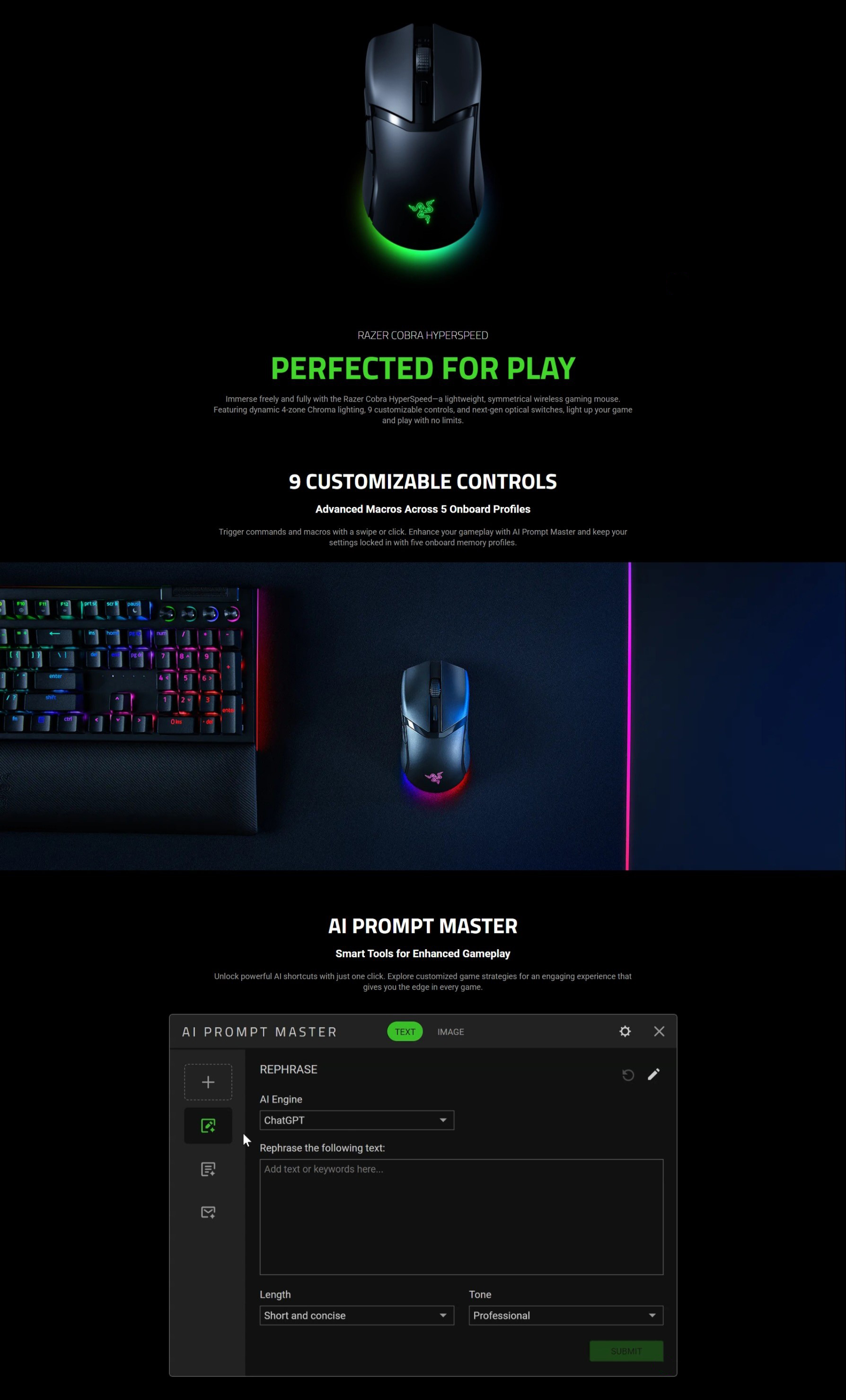 Razer Cobra Hyperspeed Wireless Gaming Mouse | Shopee Philippines