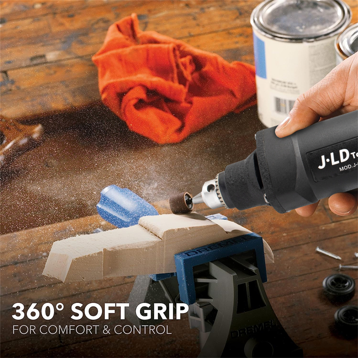 JLD 6061-2 Grinder Heavy Duty Original 190W Rotary Tool 220V Power ...