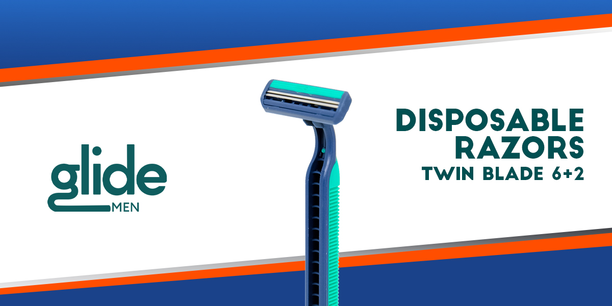 Glide Twin Blade Disposable Razors – Shaver for Men | Shopee Philippines
