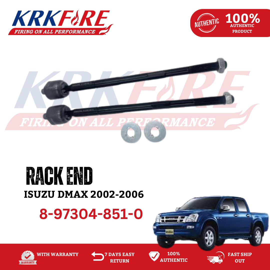 KRKFIRE RACK END 8-97304-851-0 FOR ISUZU D-MAX 2002-2006 | Shopee ...