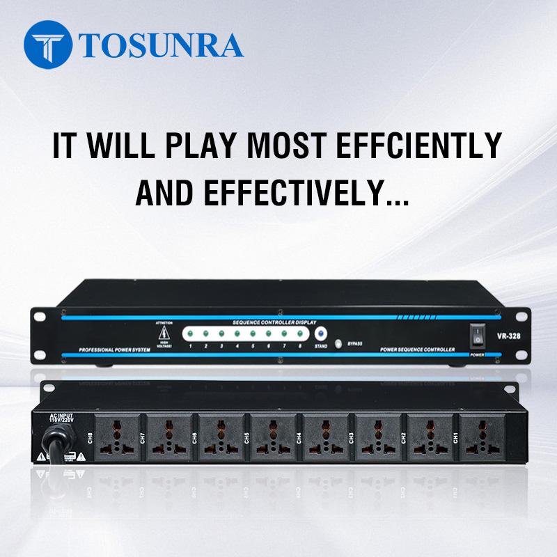 TOSUNRA Power switch LED Screen Display Sequence controller 10Channel ...