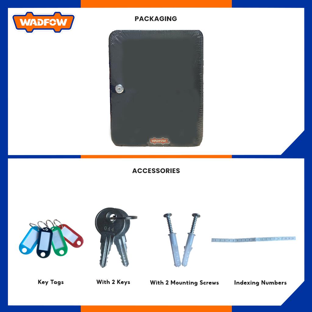 Wadfow by Winland 2.4L | 3L | 5.4L Metal Key Cabinet with 20Keys, 48 ...