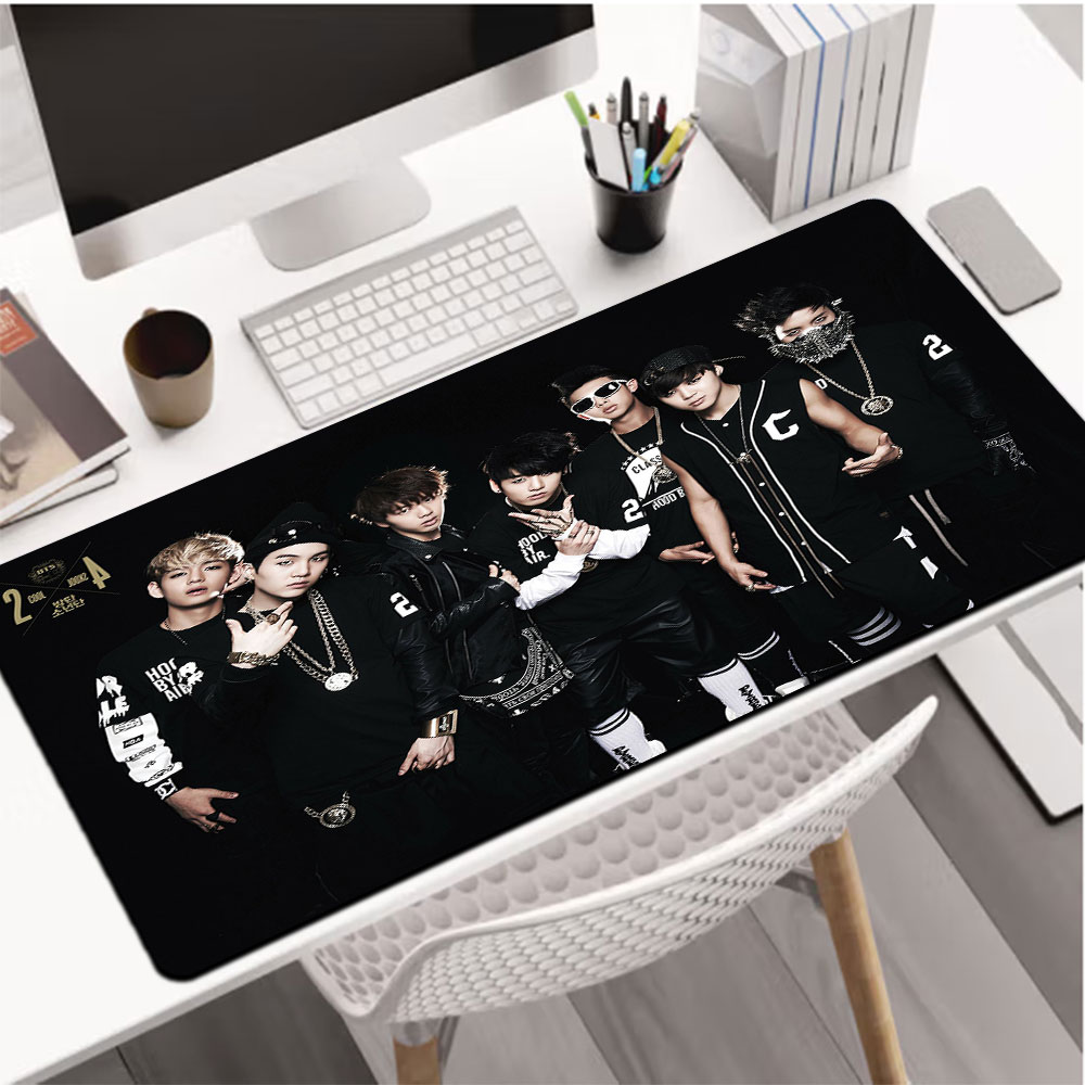 1pc BTS Rap Monster Large Mouse Pad computer mat Desk Mat keyboard mat ...