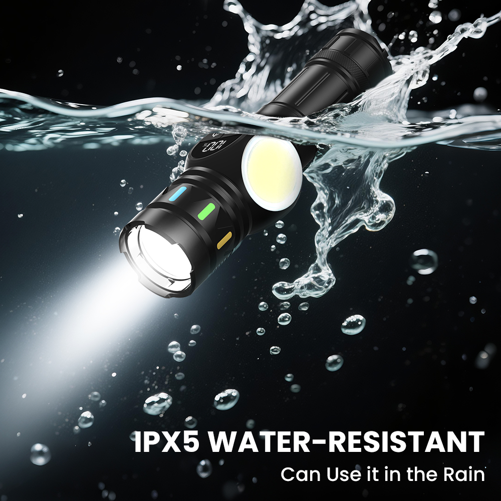 Orashare OL11 3000mAh Flashlight Rechargeable Zoomable Laser Super ...