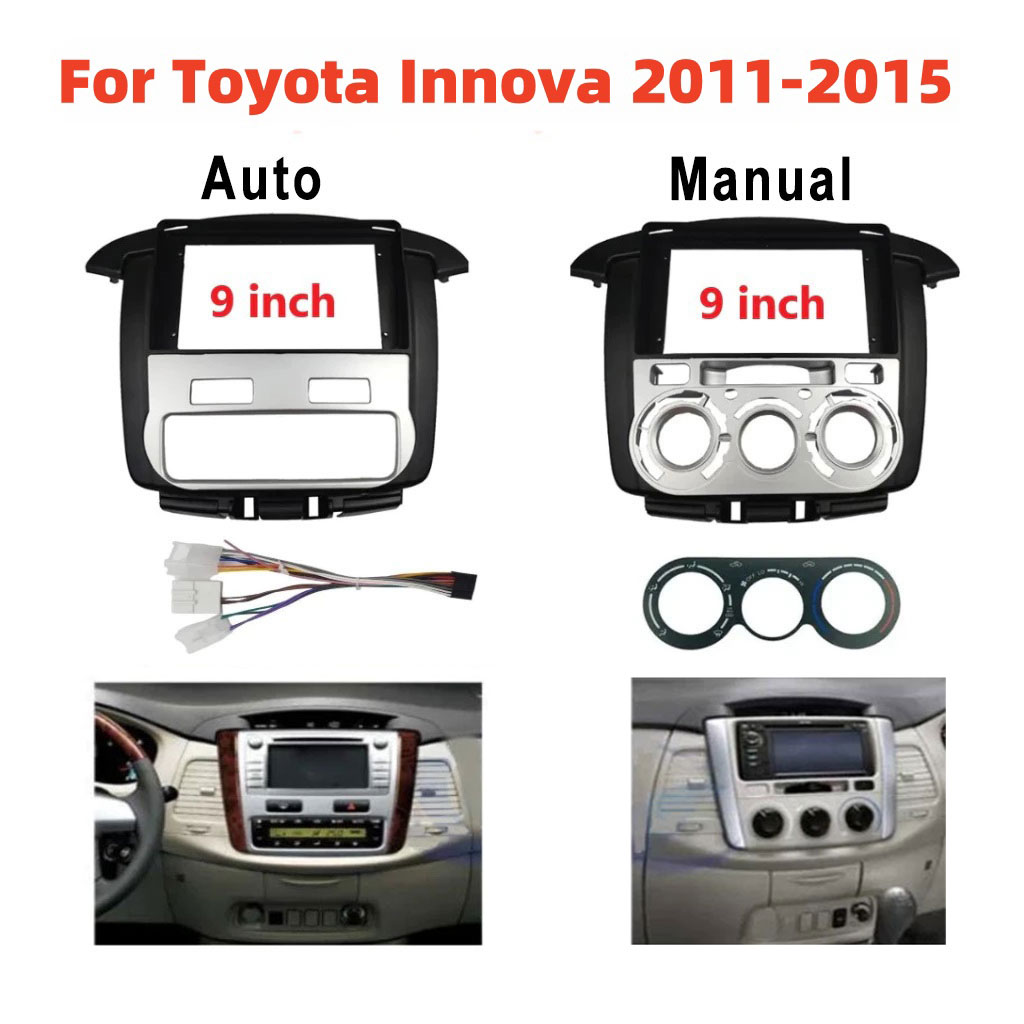 LALAHOO For Toyota Innova 2011-2015 8G+64G Car Android 14 Head Unit 9 ...