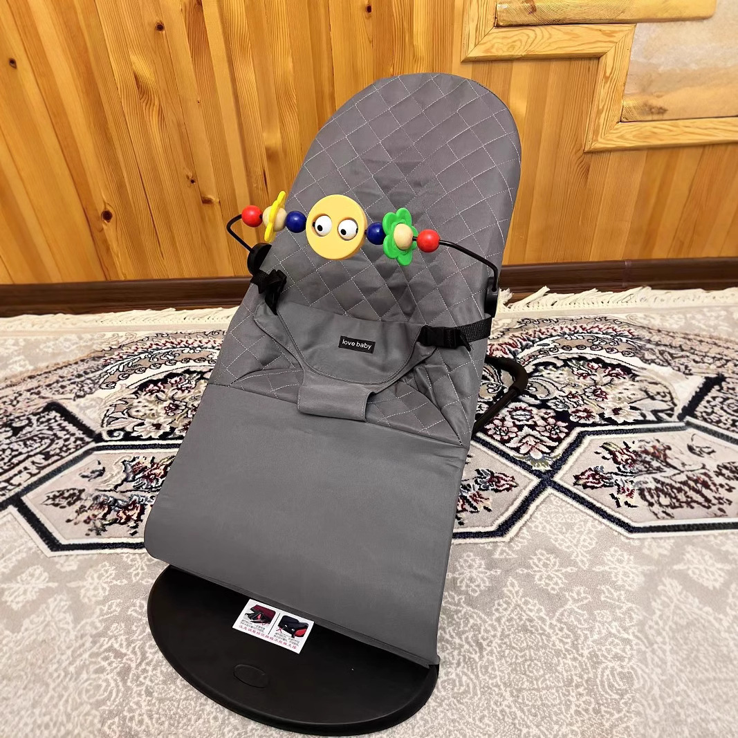 Flodable Baby Rocking Bouncer Soft Newborn Baby Bouncing Chair Baby ...
