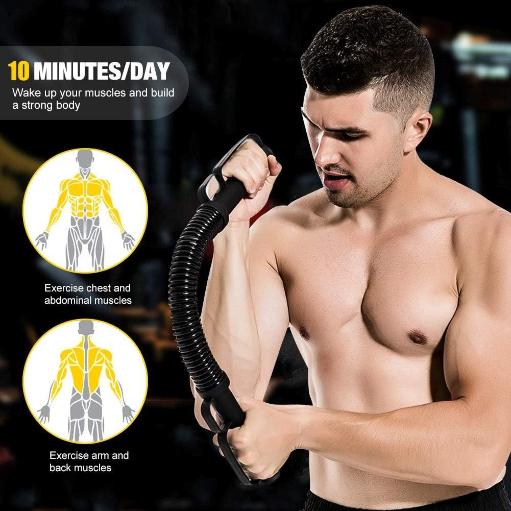 Power Twister Arm Bar Spring Arm Strength Training Power Arm Twister ...