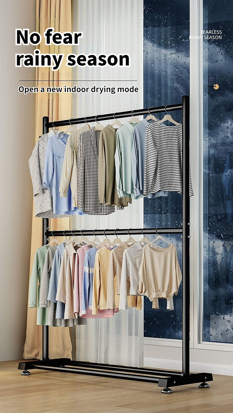 Clothes Hanging Rack Steel Metal Clothes Rack Heavy Duty Sampayan ...