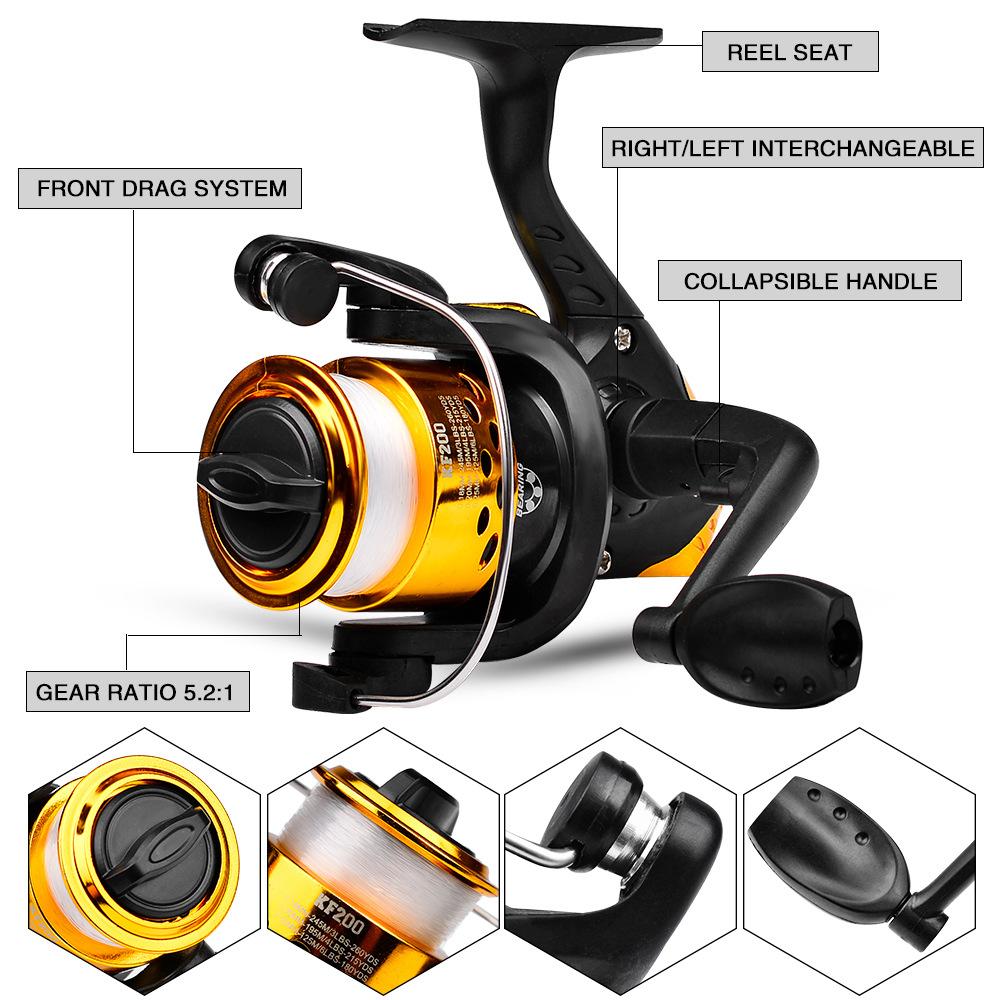 Picture of Spinning Reel with Folding Arm - Compact, Lightweight, Durable for ...