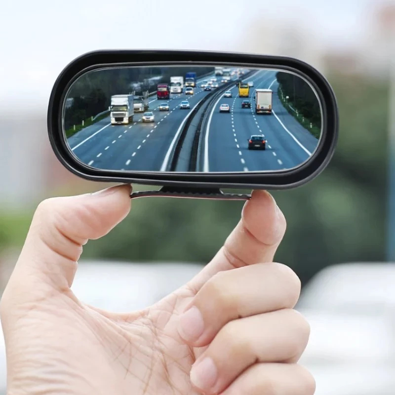 2PCS Universal Car Mirror Blind Spot Mirrors Side Rear Mirrors Rear ...
