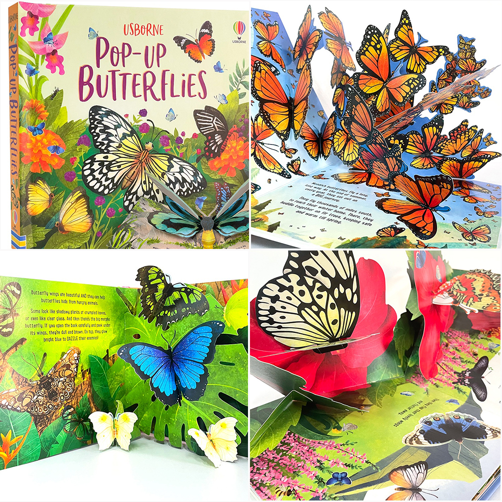 Usborne Pop-Up Fairy Tale Three Little Pigs 3D Flap Picture Books Kids ...
