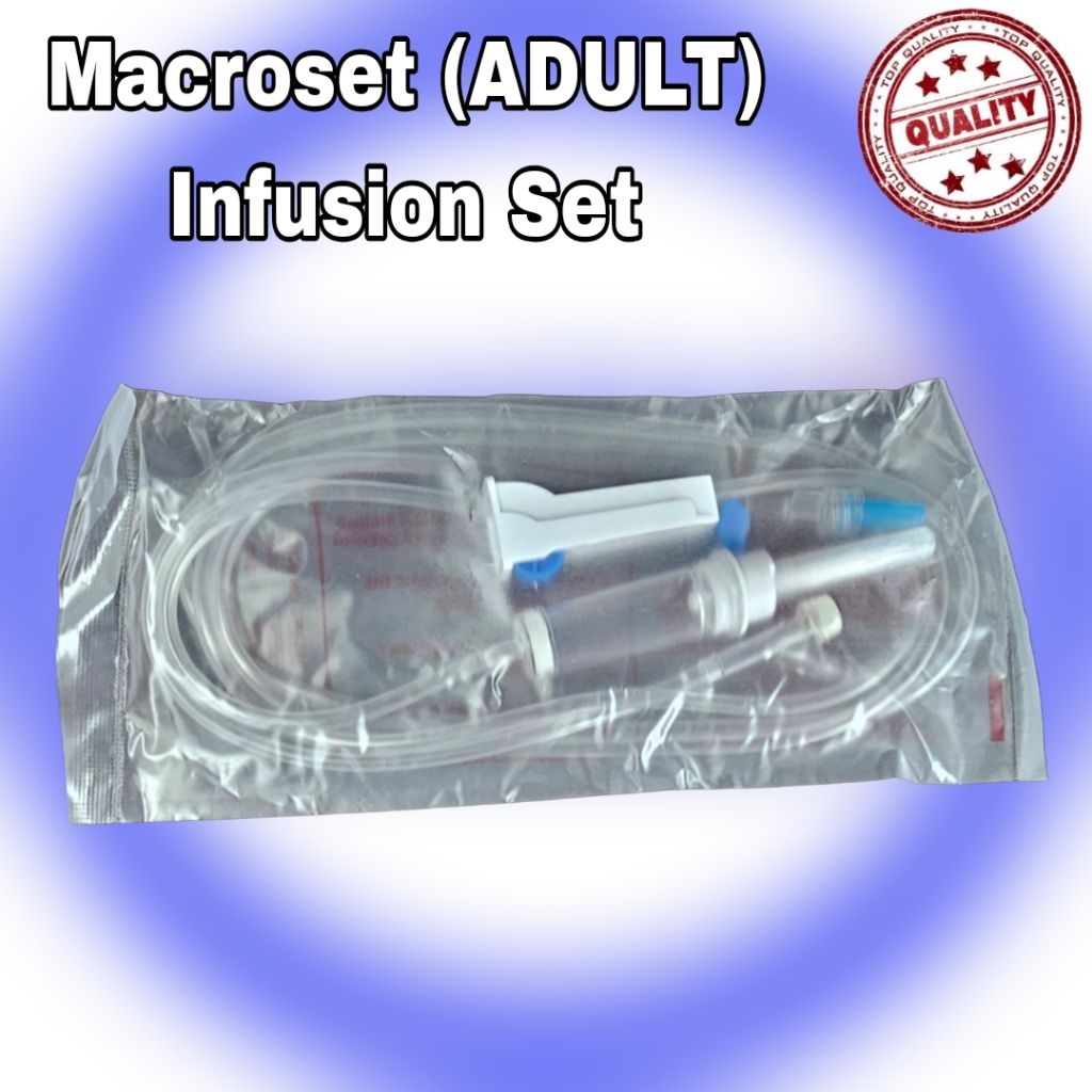 Macroset ( Adult) and Microset (Pedia) Infusion Set ( By Surgitech ...