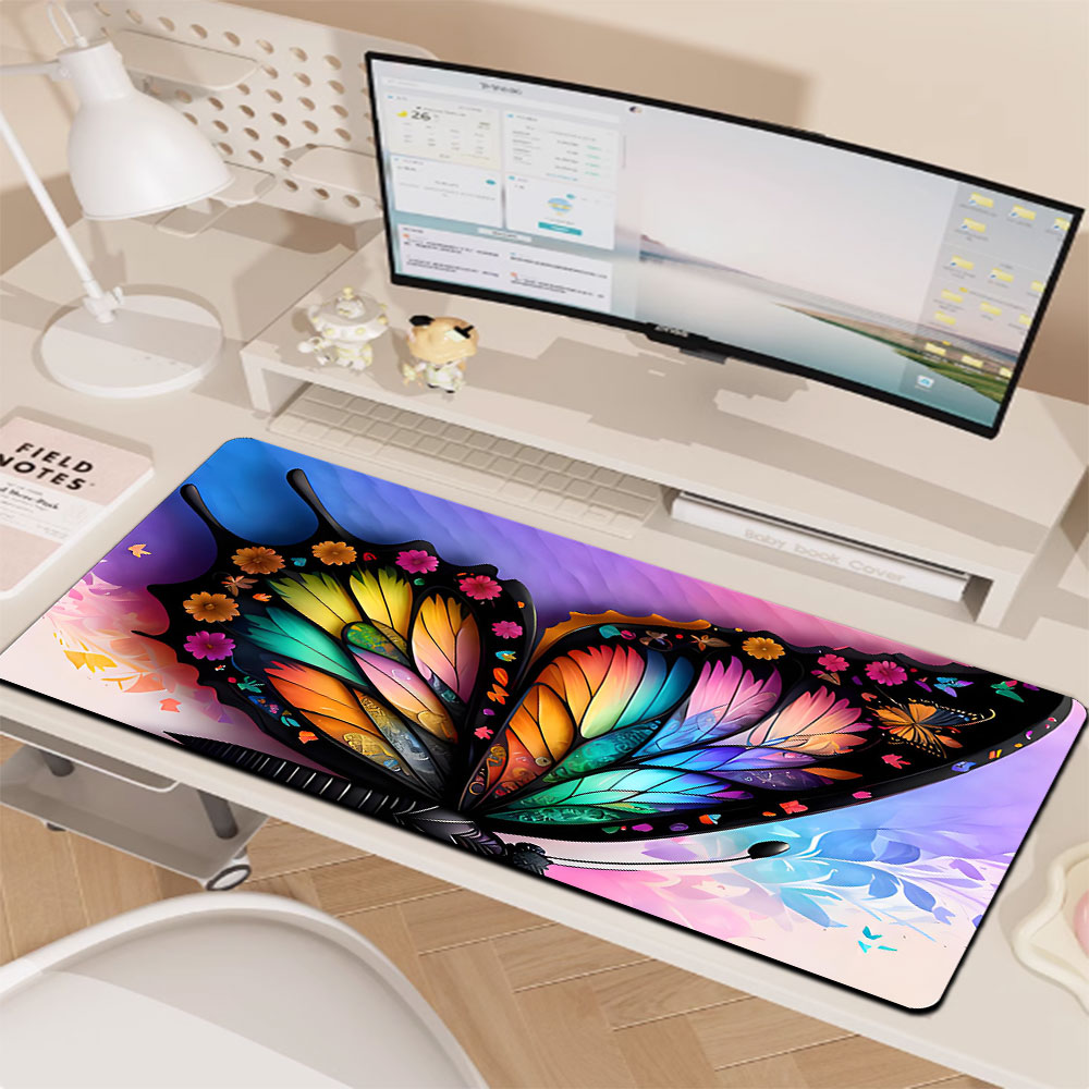 1pc Dreamy Butterfly Large Mouse Pad computer mat Desk Mat keyboard mat ...