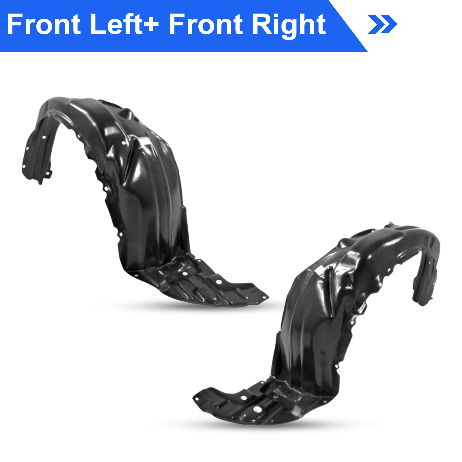 thumbnail image 2 of Evan-Fischer Front Fender Liner Set For Toyota Sienna 2021-2023 – Driver & Passenger Side 2 of 5