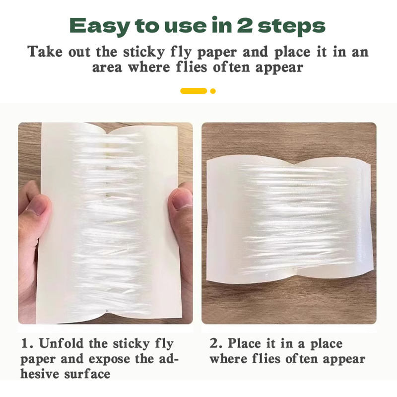 10/20/50/100PCS Fly Glue Board Fly Trap Fly Sticker Super Sticky ...