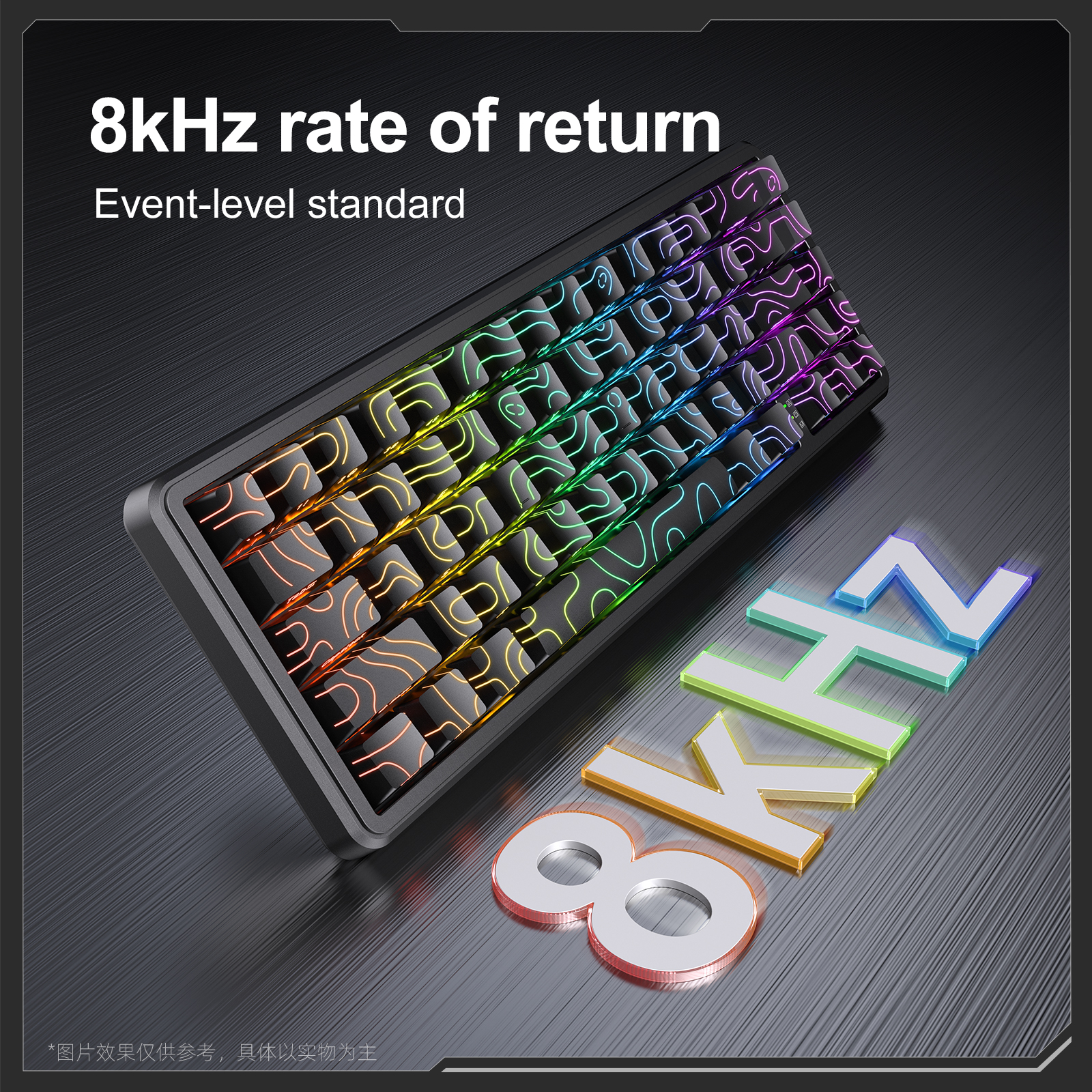 Onikuma G67 Mechanical Gaming Keyboard 67-Key RGB Wired Hot-Swappable ...