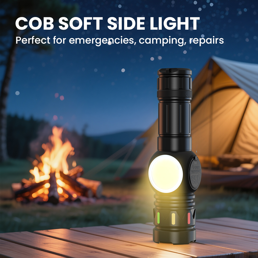 Orashare OL11 3000mAh Flashlight Rechargeable Zoomable Laser Super ...