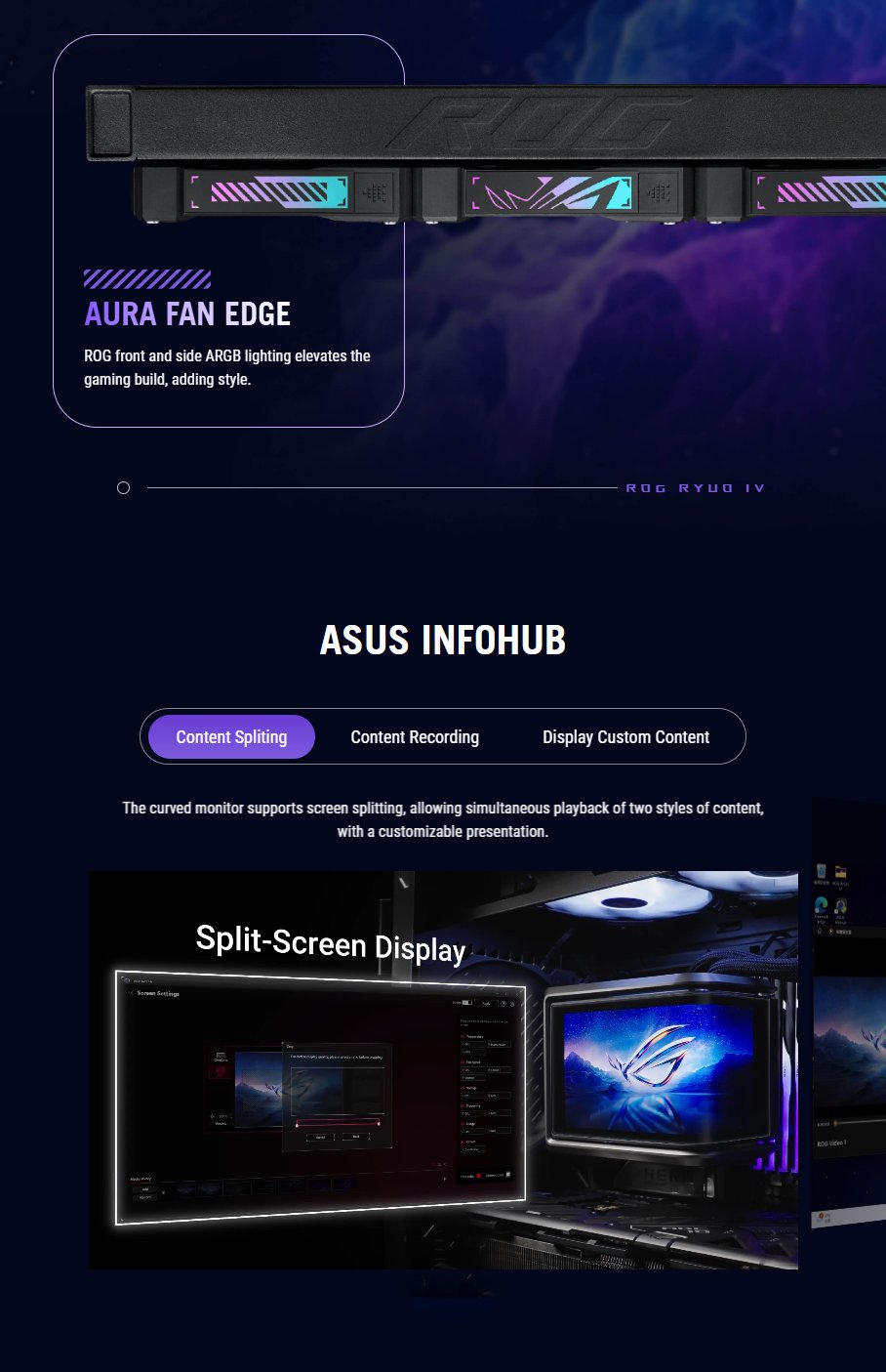 ASUS ROG Ryuo IV SLC 360 Aura Sync ARGB CPU Fan | Shopee Philippines